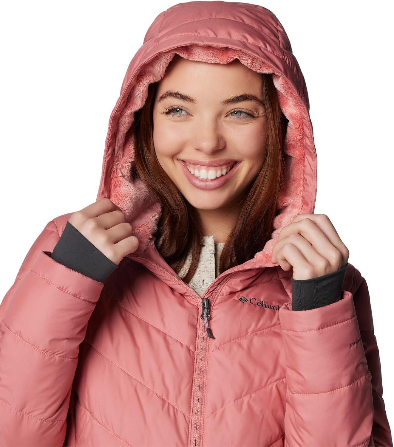 imageColumbia Womens Heavenly Hooded JacketPink Agave