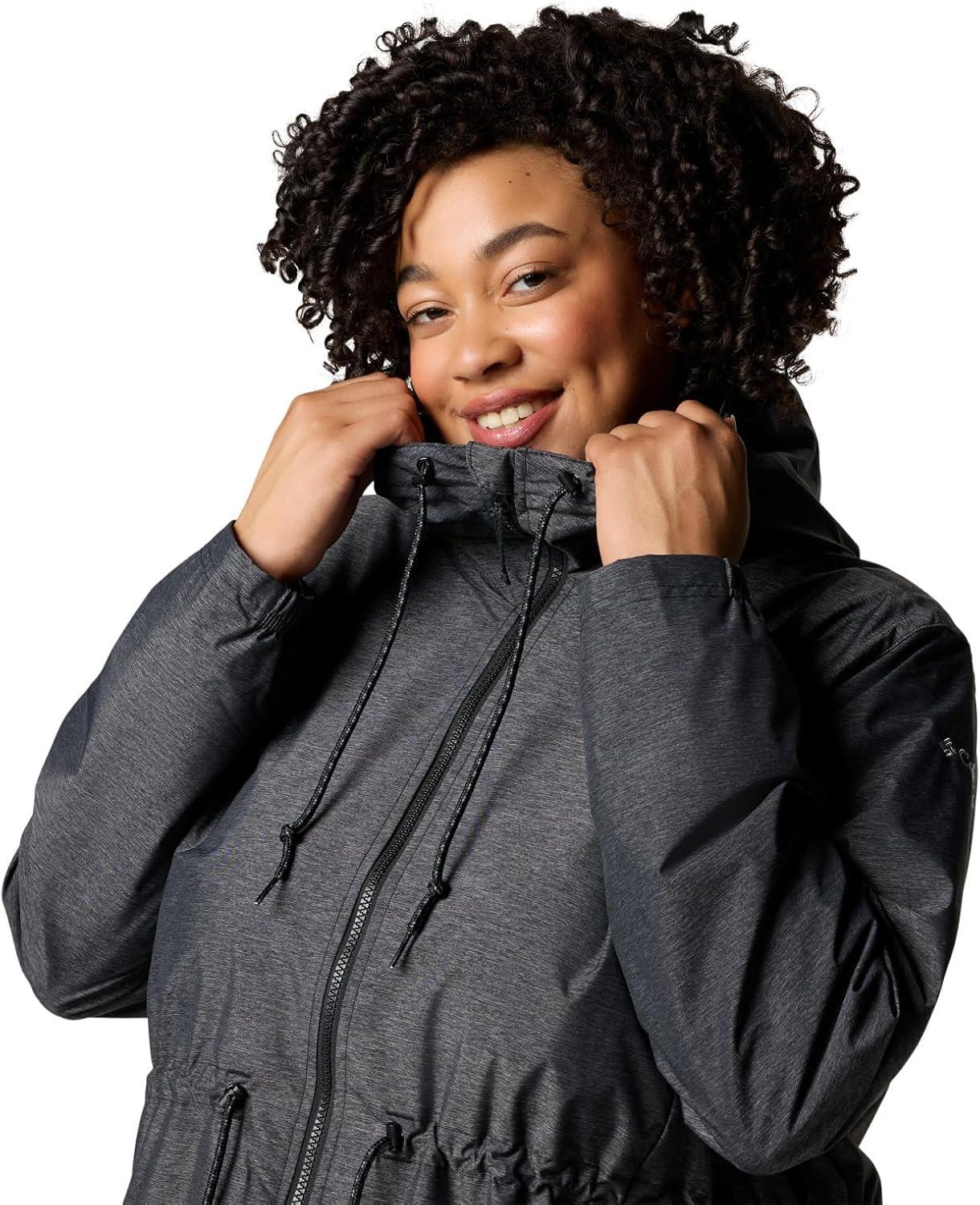 imageColumbia Womens Lillian Ridge II Waterproof Rain JacketBlack