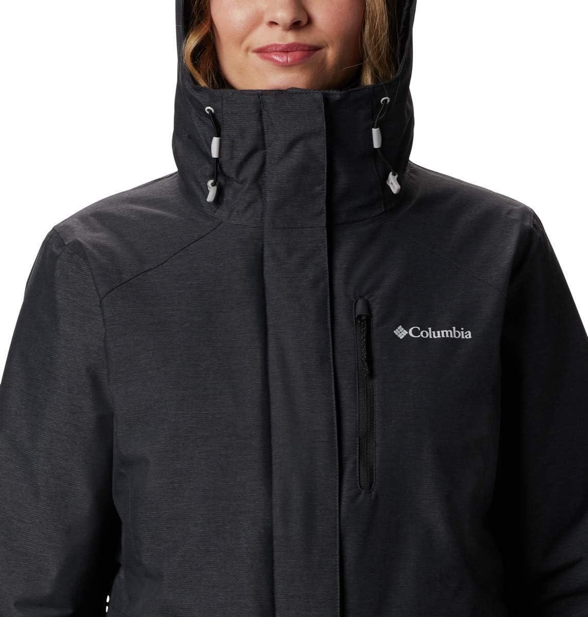 imageColumbia Womens Whirlibird IV Interchange Winter Jacket Waterproof ampamp BreathableBlack Crossdye