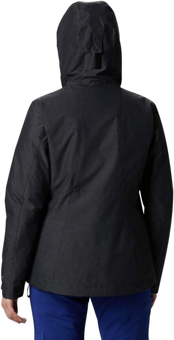 imageColumbia Womens Whirlibird IV Interchange Winter Jacket Waterproof ampamp BreathableBlack Crossdye