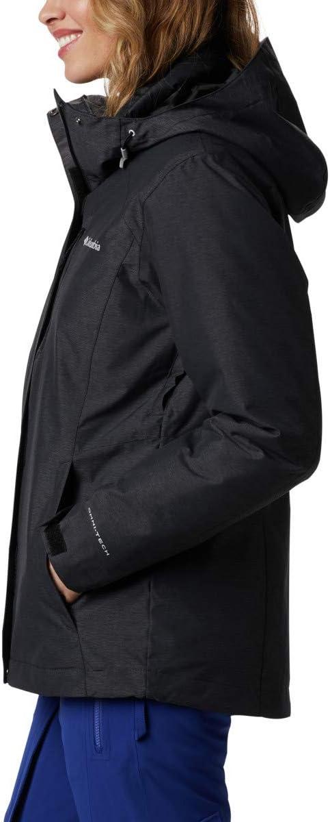 imageColumbia Womens Whirlibird IV Interchange Winter Jacket Waterproof ampamp BreathableBlack Crossdye