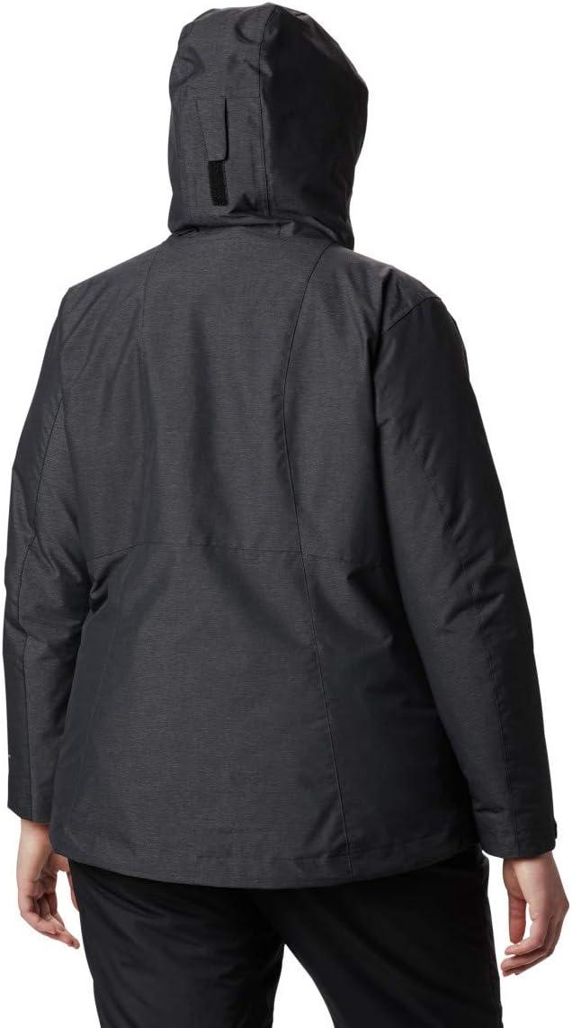 imageColumbia Womens Whirlibird IV Interchange Winter Jacket Waterproof ampamp BreathableBlack Crossdye