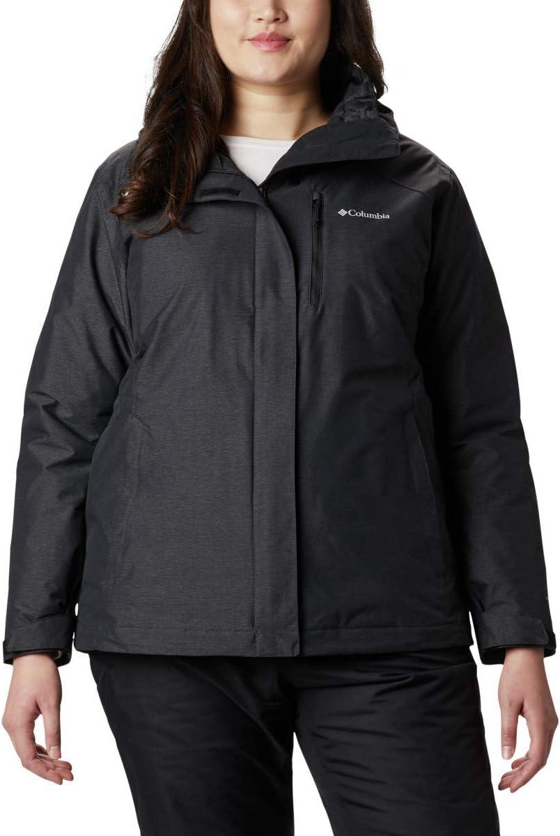 imageColumbia Womens Whirlibird IV Interchange Winter Jacket Waterproof ampamp BreathableBlack Crossdye
