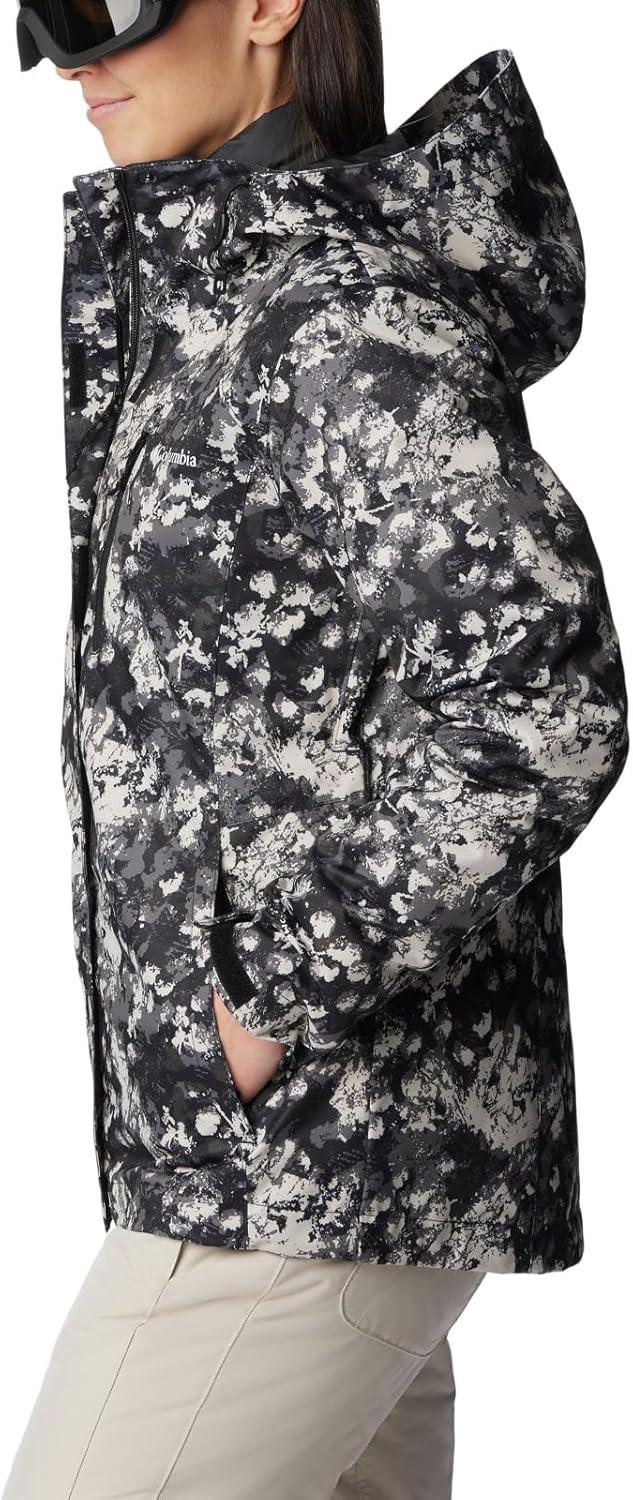 imageColumbia Womens Whirlibird IV Interchange Winter Jacket Waterproof ampamp BreathableBlack Iceblooms Print