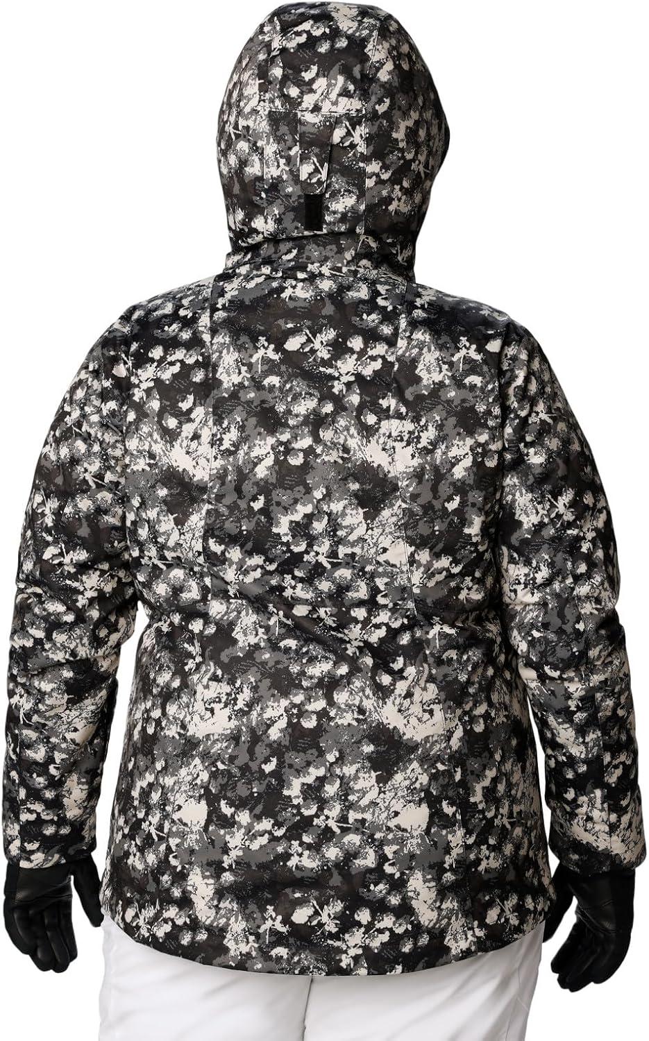 imageColumbia Womens Whirlibird IV Interchange Winter Jacket Waterproof ampamp BreathableBlack Iceblooms Print