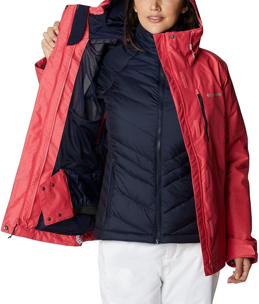 imageColumbia Womens Whirlibird IV Interchange Winter Jacket Waterproof ampamp BreathableBright Geranium Crossdye