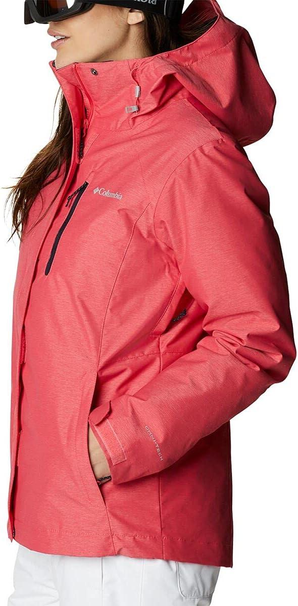 imageColumbia Womens Whirlibird IV Interchange Winter Jacket Waterproof ampamp BreathableBright Geranium Crossdye