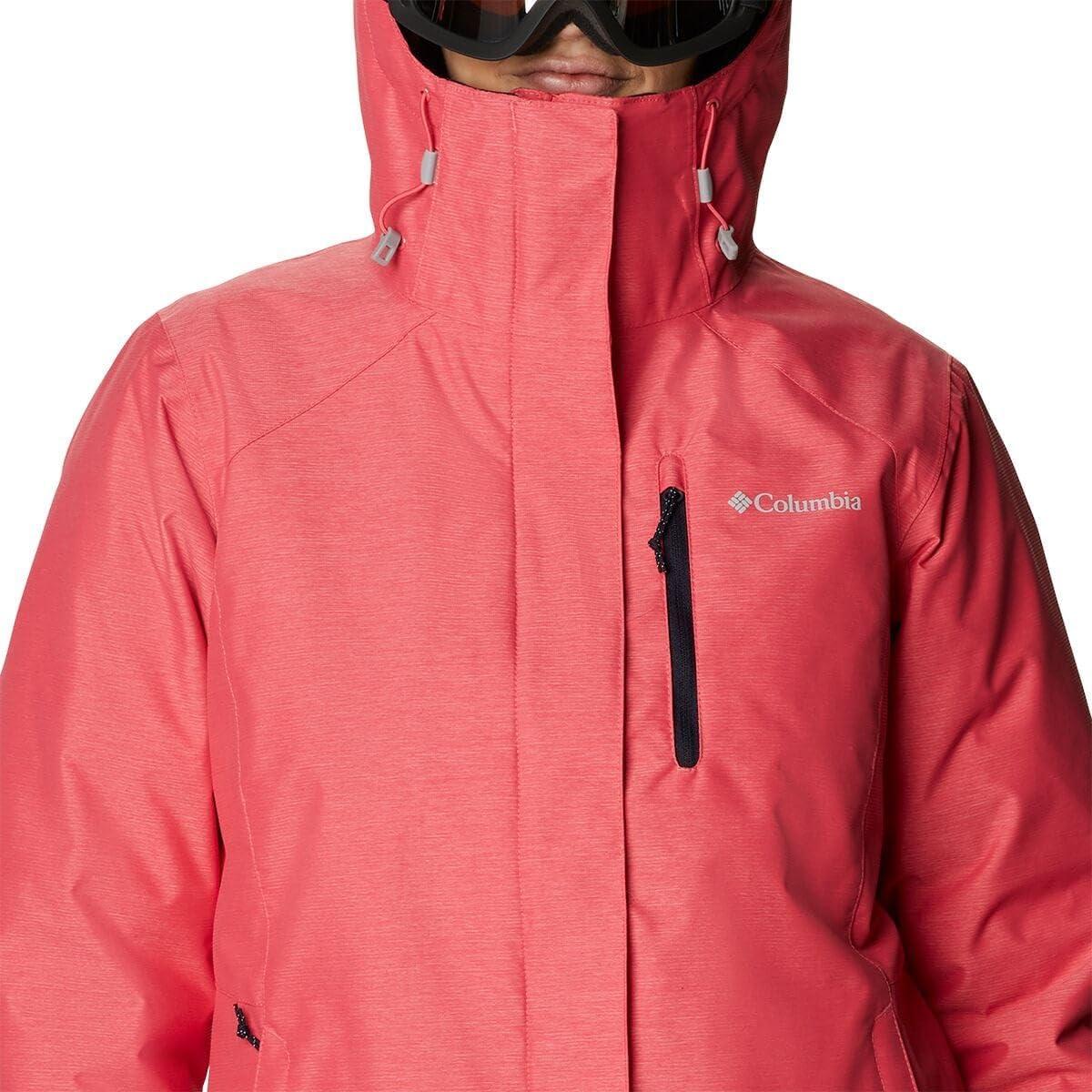 imageColumbia Womens Whirlibird IV Interchange Winter Jacket Waterproof ampamp BreathableBright Geranium Crossdye