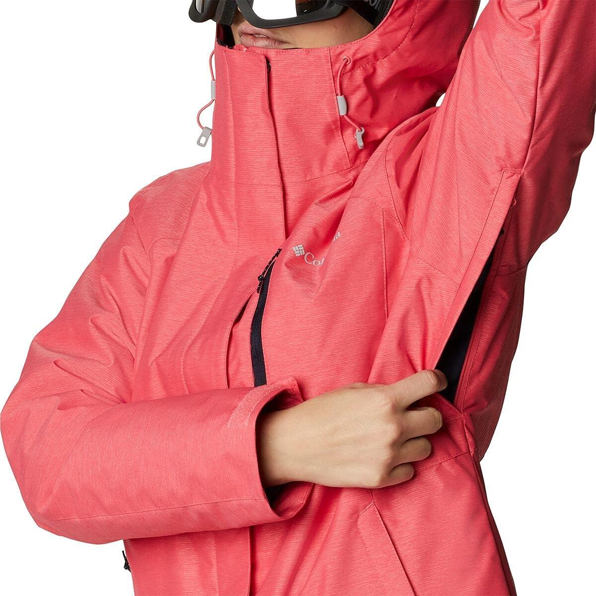 imageColumbia Womens Whirlibird IV Interchange Winter Jacket Waterproof ampamp BreathableBright Geranium Crossdye