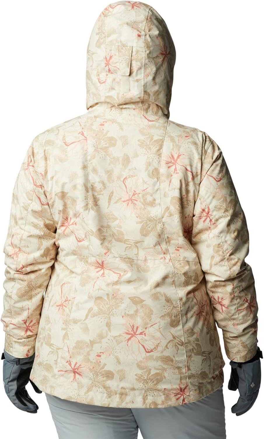 imageColumbia Womens Whirlibird IV Interchange Winter Jacket Waterproof ampamp BreathableChalk Aurelian Print