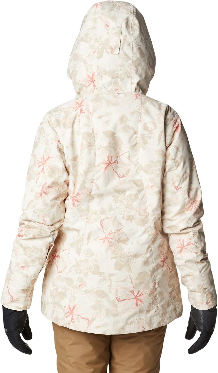 imageColumbia Womens Whirlibird IV Interchange Winter Jacket Waterproof ampamp BreathableChalk Aurelian Print
