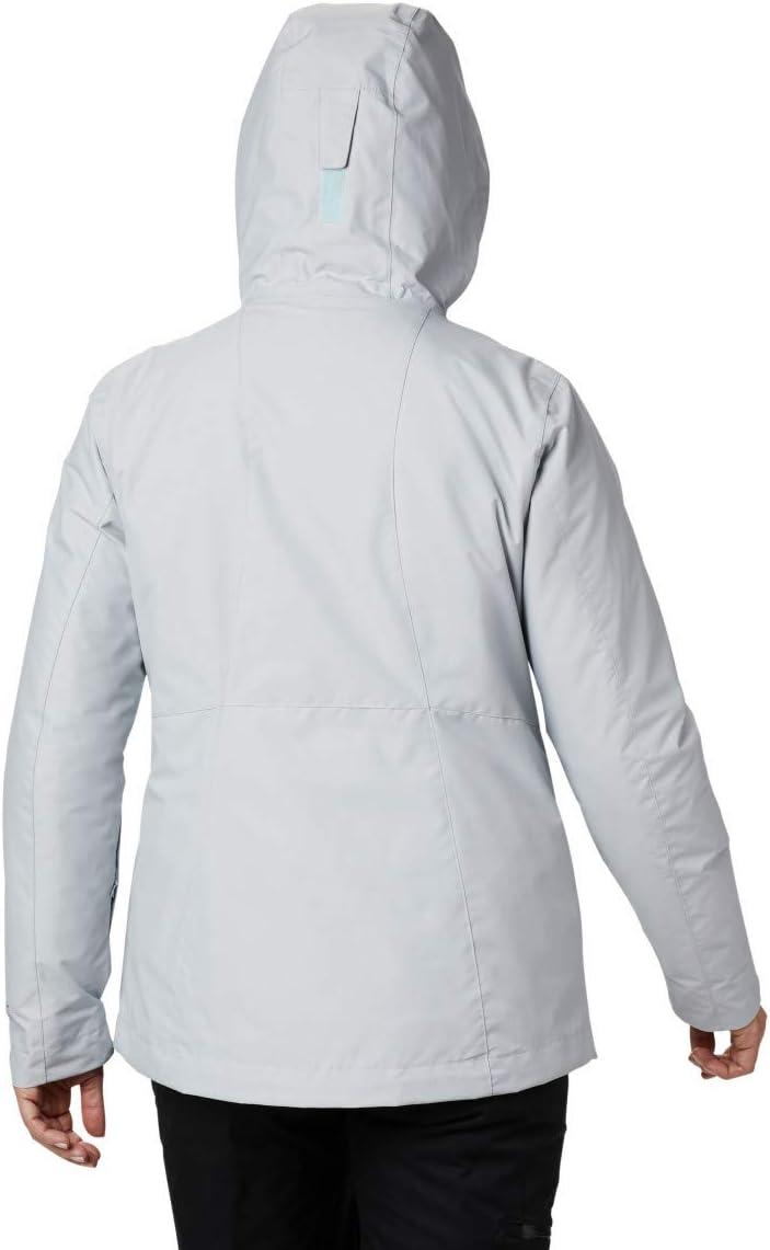 imageColumbia Womens Whirlibird IV Interchange Winter Jacket Waterproof ampamp BreathableCirrus Grey Crossdye