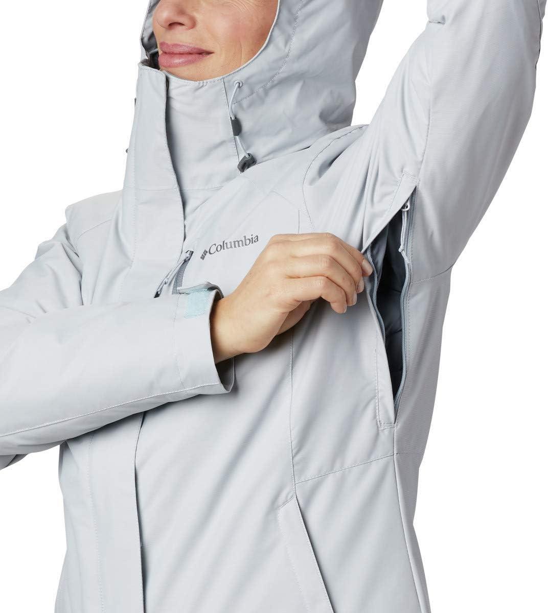imageColumbia Womens Whirlibird IV Interchange Winter Jacket Waterproof ampamp BreathableCirrus Grey Crossdye
