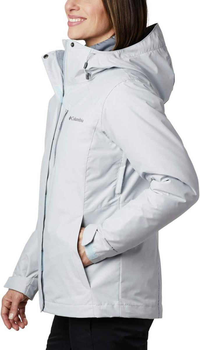 imageColumbia Womens Whirlibird IV Interchange Winter Jacket Waterproof ampamp BreathableCirrus Grey Crossdye