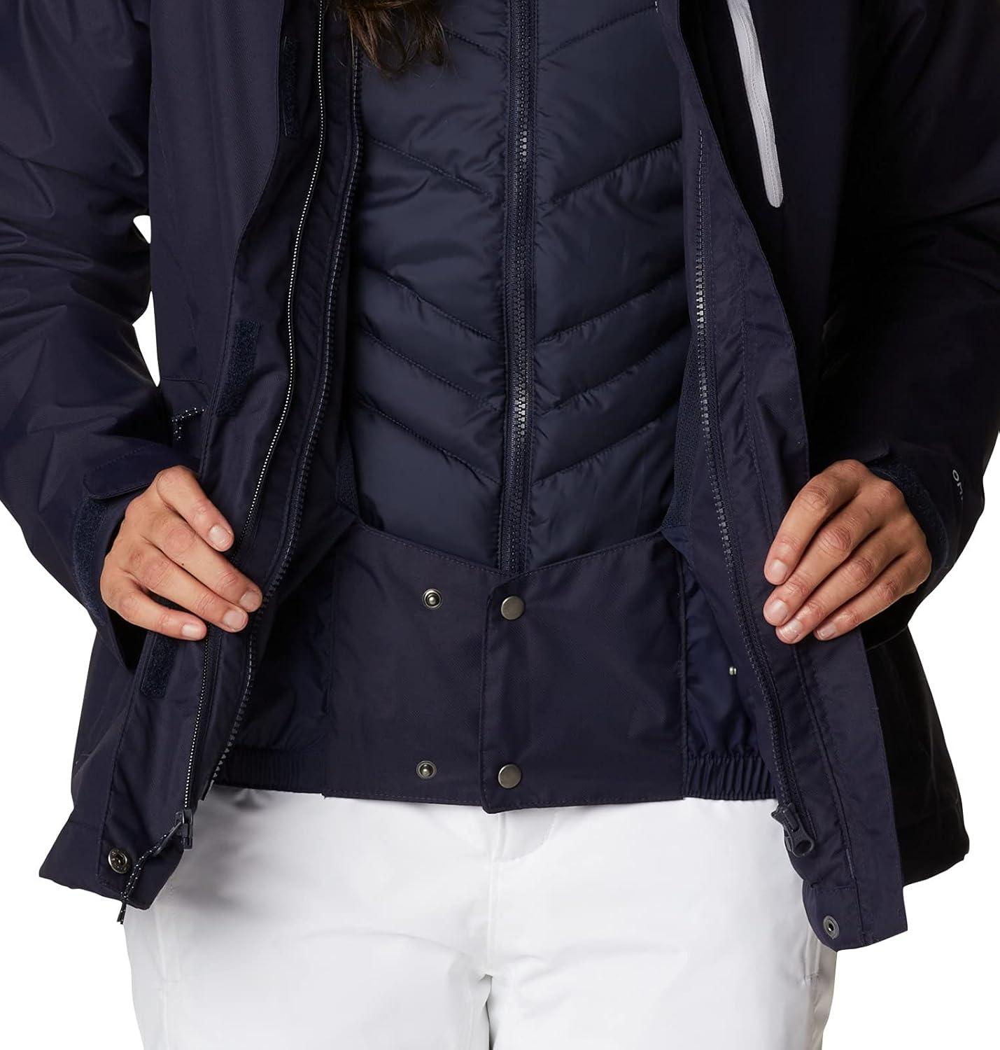 imageColumbia Womens Whirlibird IV Interchange Winter Jacket Waterproof ampamp BreathableDark Nocturnal