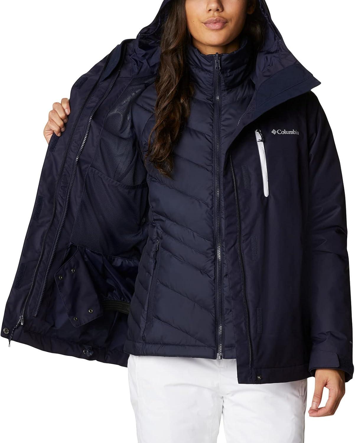 imageColumbia Womens Whirlibird IV Interchange Winter Jacket Waterproof ampamp BreathableDark Nocturnal