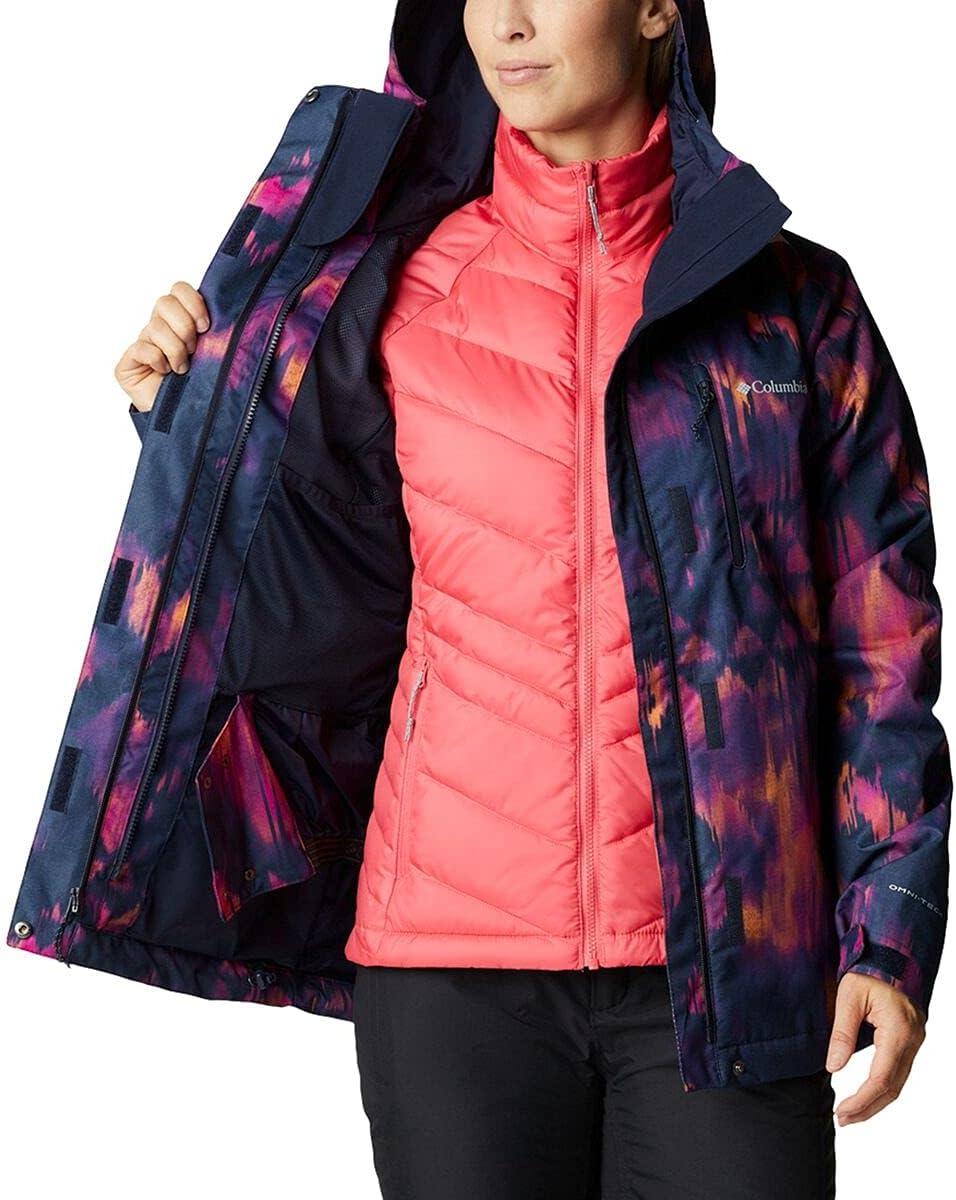 imageColumbia Womens Whirlibird IV Interchange Winter Jacket Waterproof ampamp BreathableDark Nocturnal Folk Blur