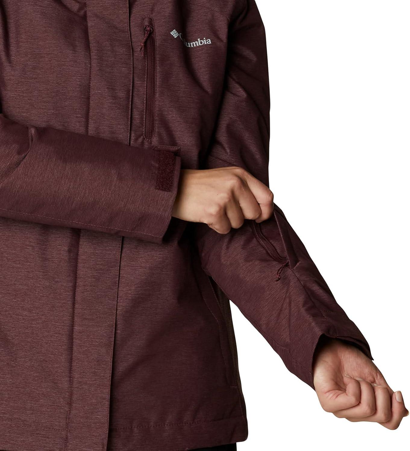 imageColumbia Womens Whirlibird IV Interchange Winter Jacket Waterproof ampamp BreathableMalbec Crossdye