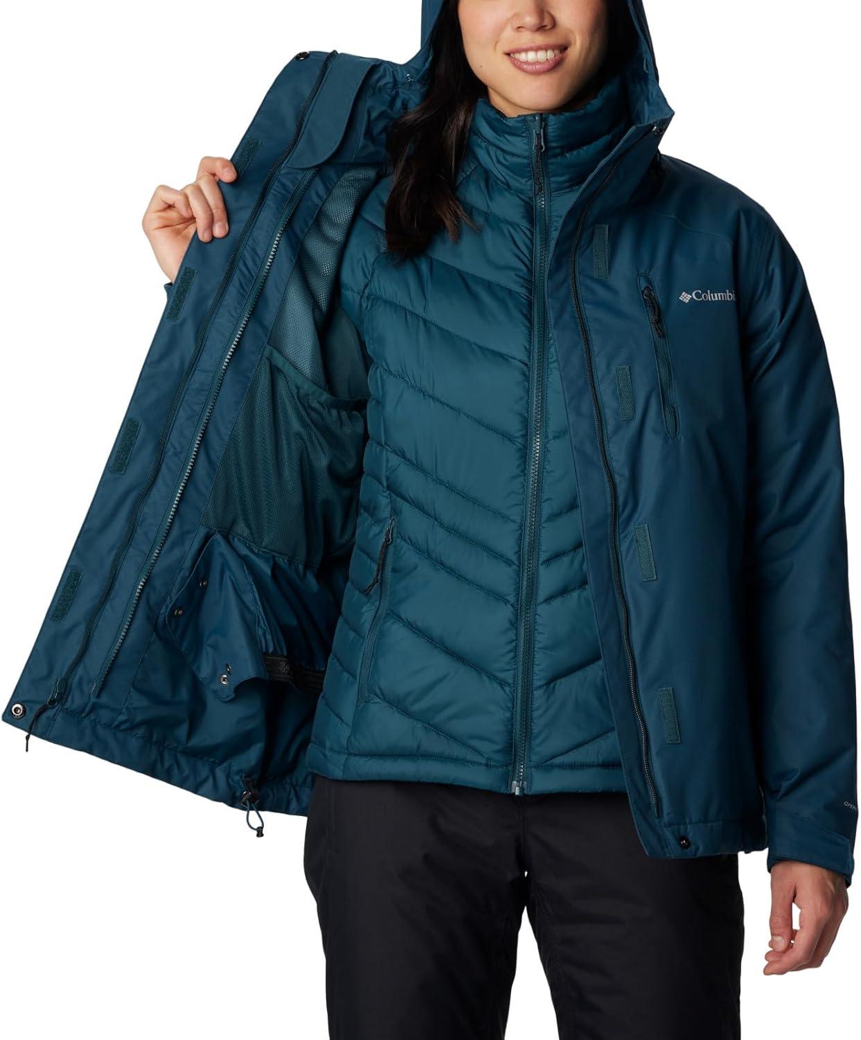 imageColumbia Womens Whirlibird IV Interchange Winter Jacket Waterproof ampamp BreathableNight Wave