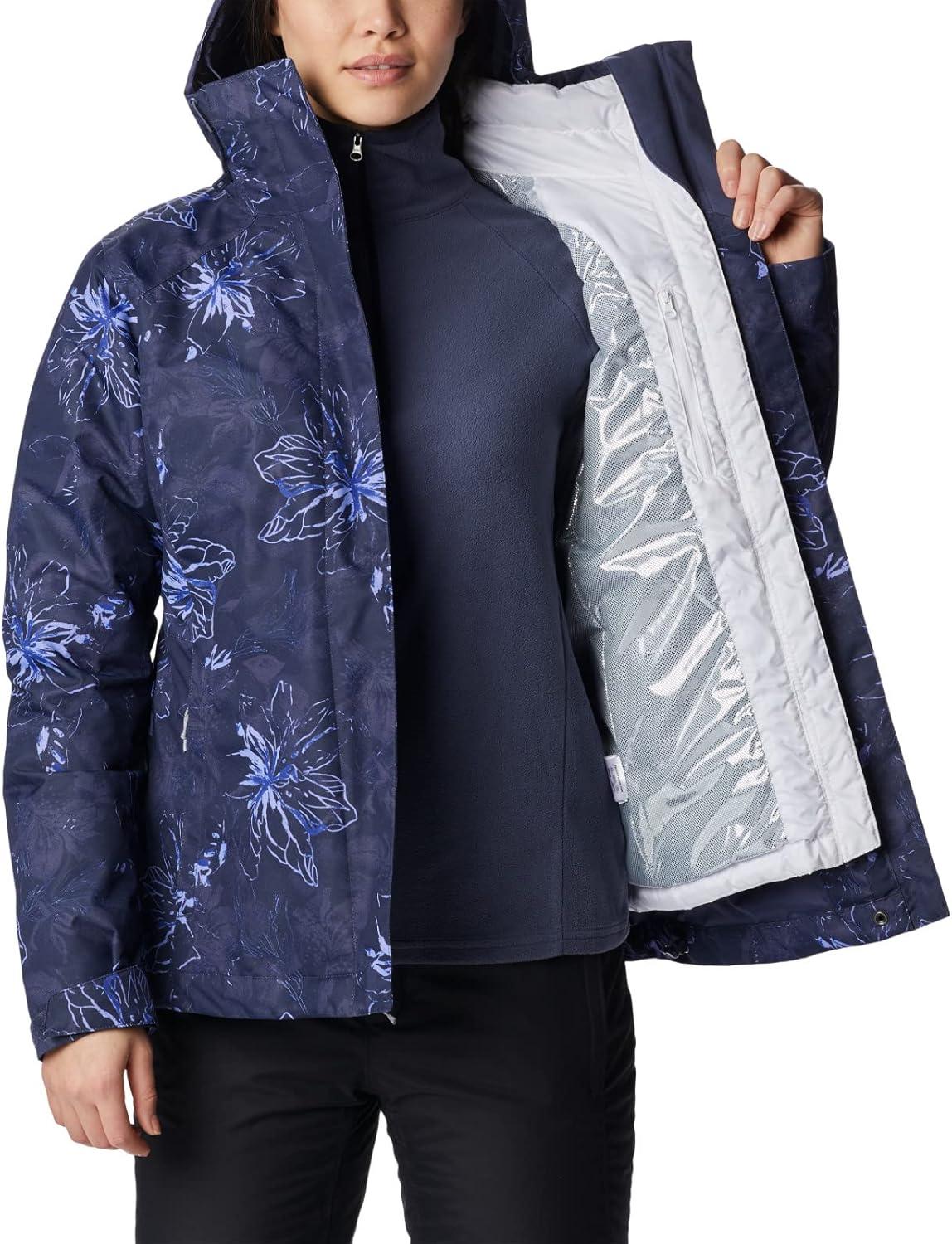 imageColumbia Womens Whirlibird IV Interchange Winter Jacket Waterproof ampamp BreathableNocturnal Aurelian Print
