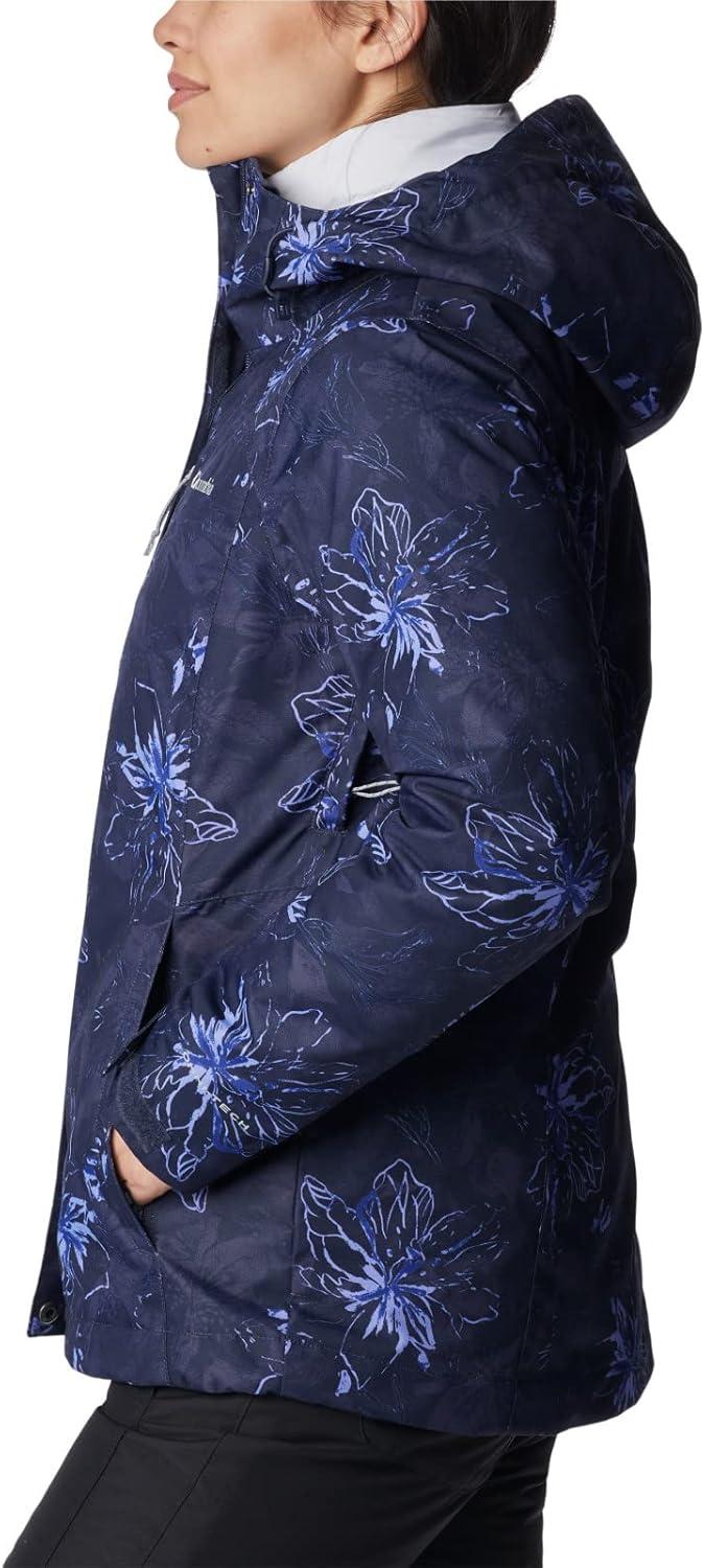 imageColumbia Womens Whirlibird IV Interchange Winter Jacket Waterproof ampamp BreathableNocturnal Aurelian Print