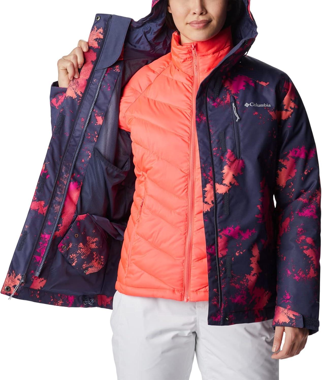 imageColumbia Womens Whirlibird IV Interchange Winter Jacket Waterproof ampamp BreathableNocturnal Lookup Print