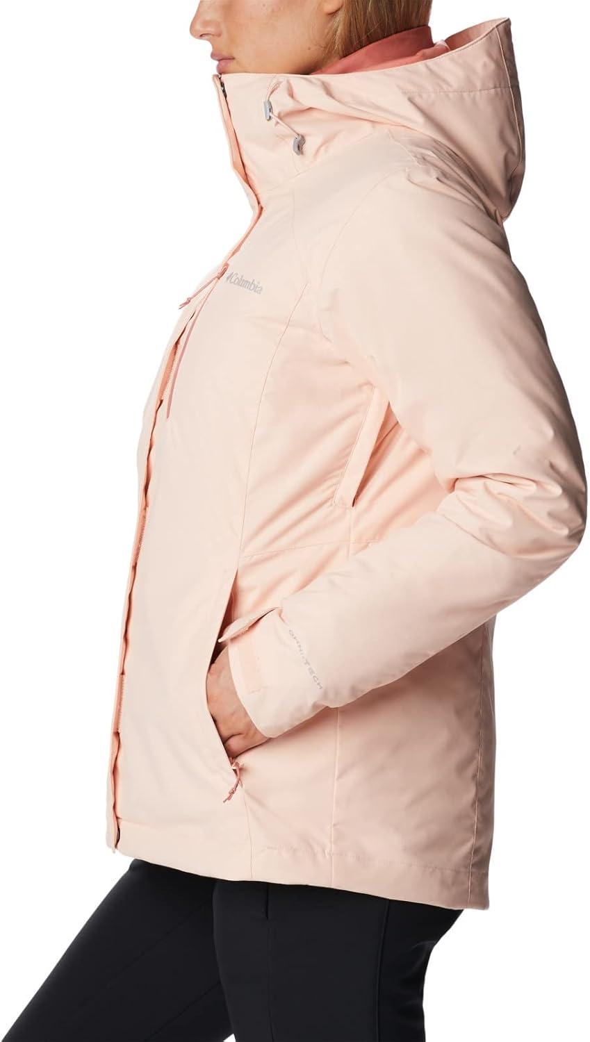 imageColumbia Womens Whirlibird IV Interchange Winter Jacket Waterproof ampamp BreathablePeach Blossom