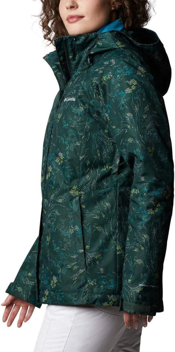 imageColumbia Womens Whirlibird IV Interchange Winter Jacket Waterproof ampamp BreathableSpruce Dotty Floral Print