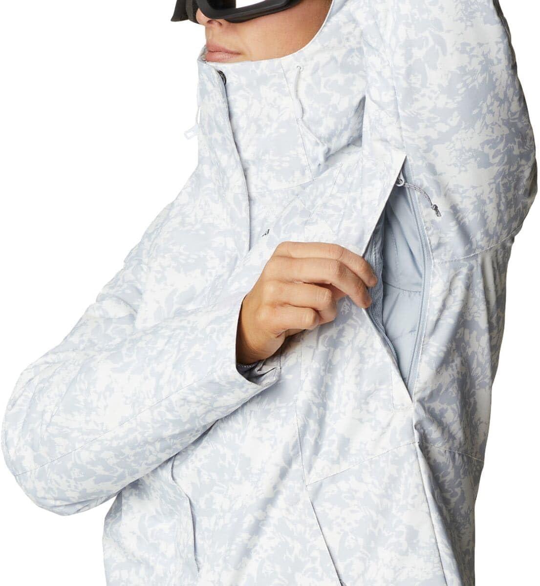 imageColumbia Womens Whirlibird IV Interchange Winter Jacket Waterproof ampamp BreathableWhite Florescence Print