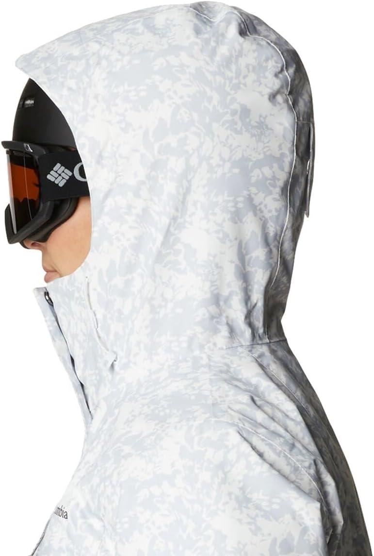 imageColumbia Womens Whirlibird IV Interchange Winter Jacket Waterproof ampamp BreathableWhite Florescence Print
