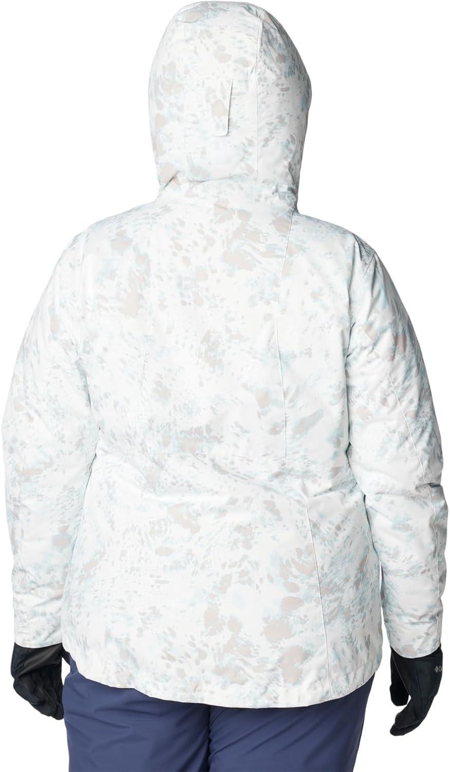 imageColumbia Womens Whirlibird IV Interchange Winter Jacket Waterproof ampamp BreathableWhite Flurries Print