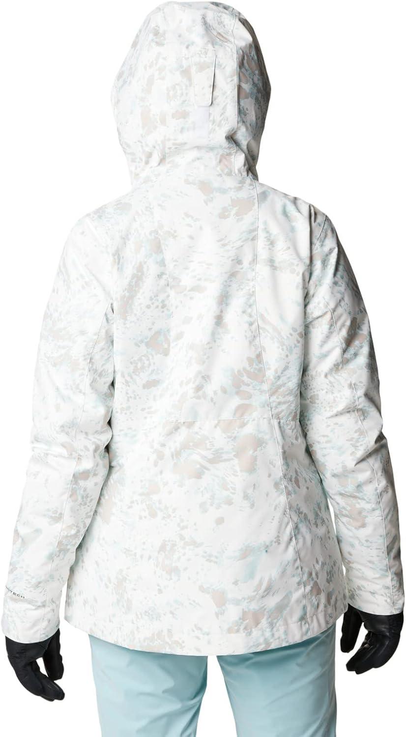 imageColumbia Womens Whirlibird IV Interchange Winter Jacket Waterproof ampamp BreathableWhite Flurries Print