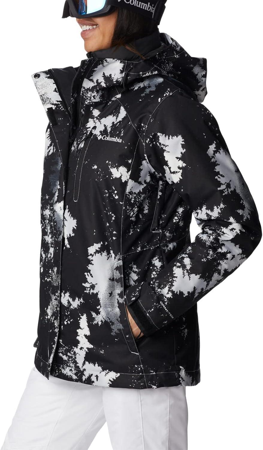 imageColumbia Womens Whirlibird IV Interchange Winter Jacket Waterproof ampamp BreathableWhite Lookup Print