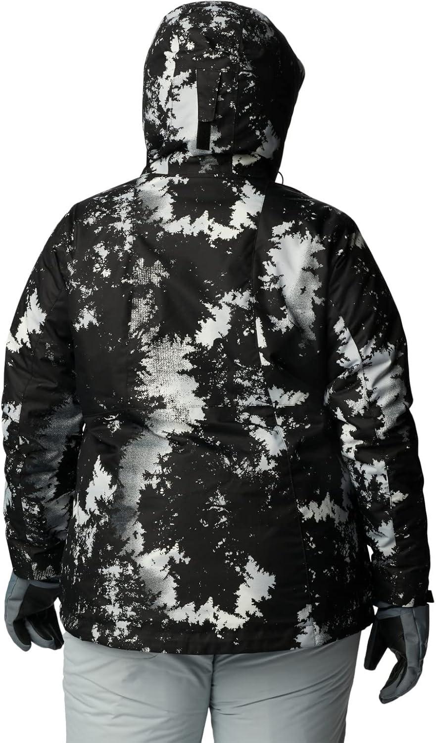 imageColumbia Womens Whirlibird IV Interchange Winter Jacket Waterproof ampamp BreathableWhite Lookup Print