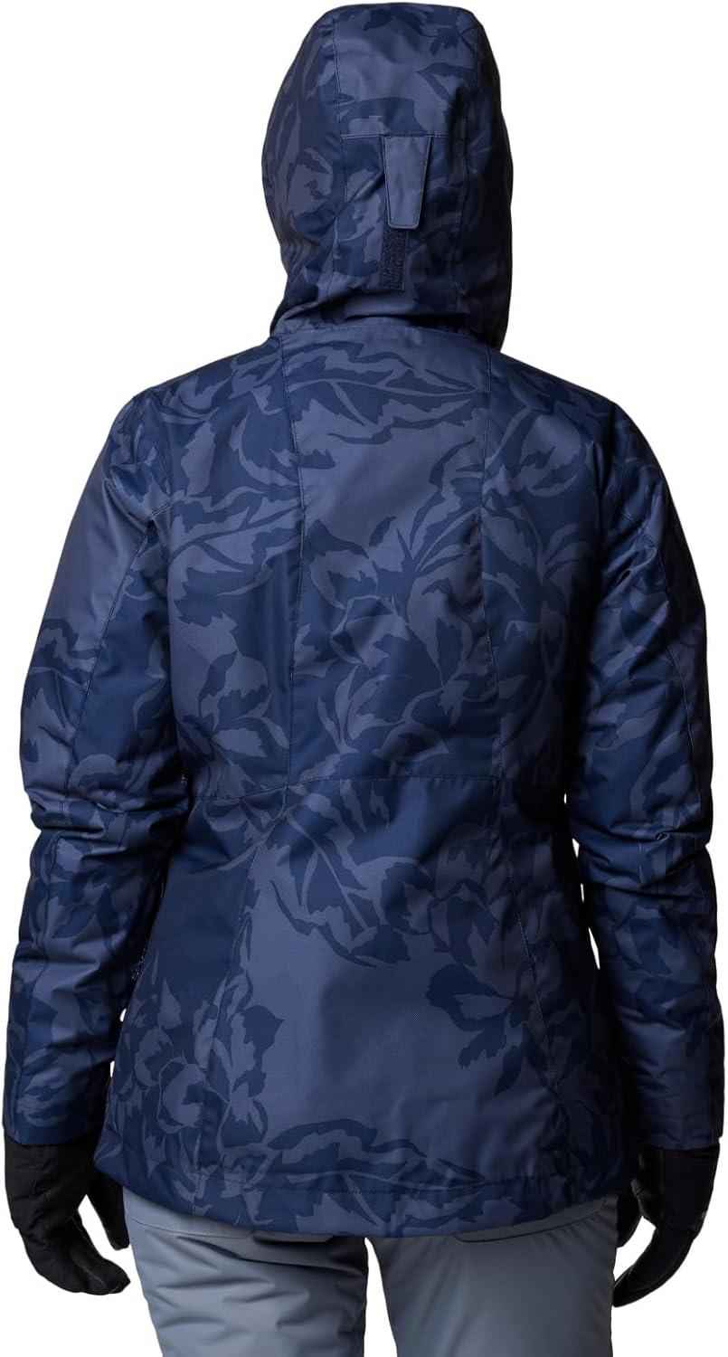 imageColumbia Womens Whirlibird V Printed Interchange JacketCollegiate Navy Leafall Print