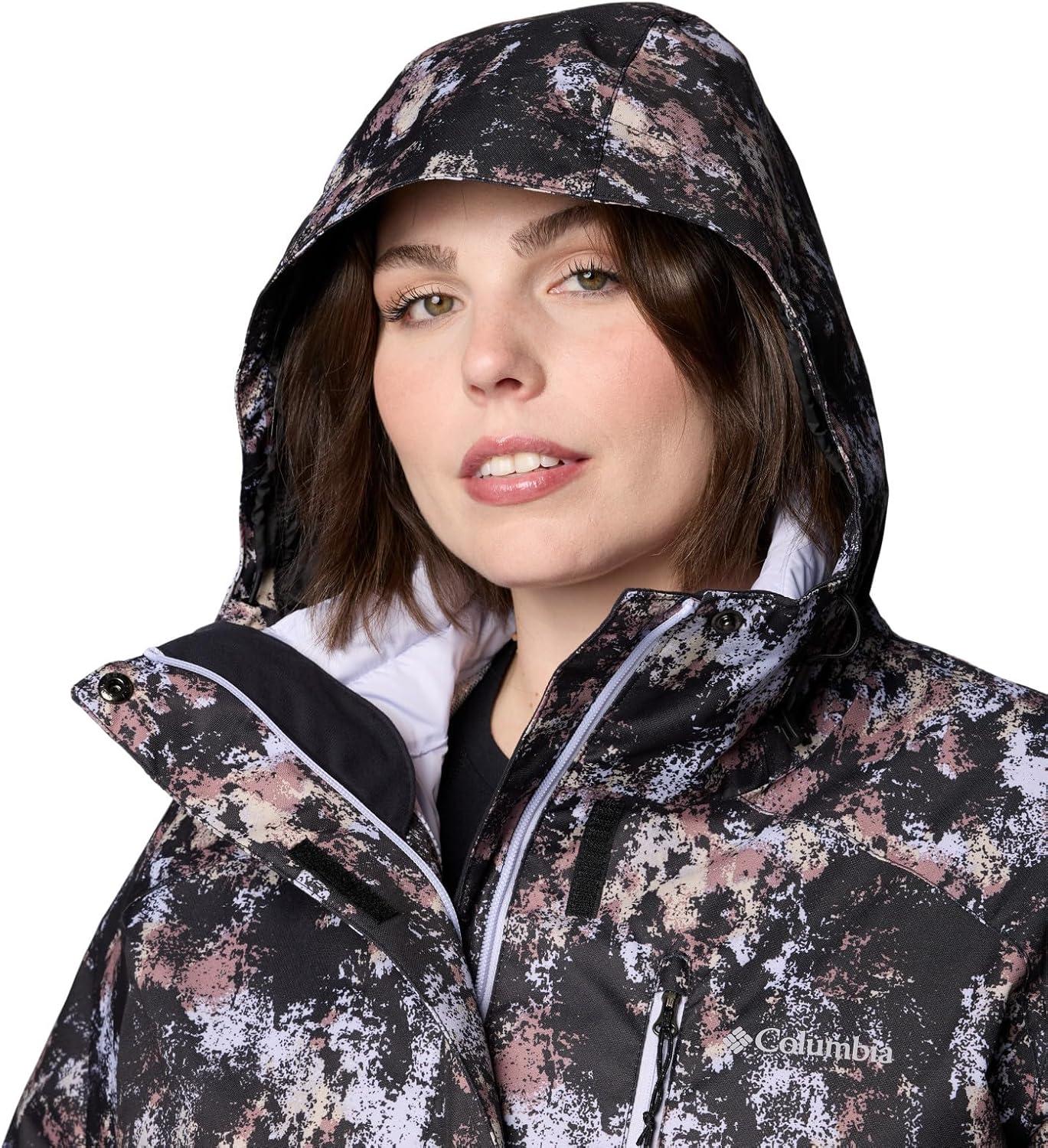 imageColumbia Womens Whirlibird V Printed Interchange JacketSnowdrift Timberwild Print