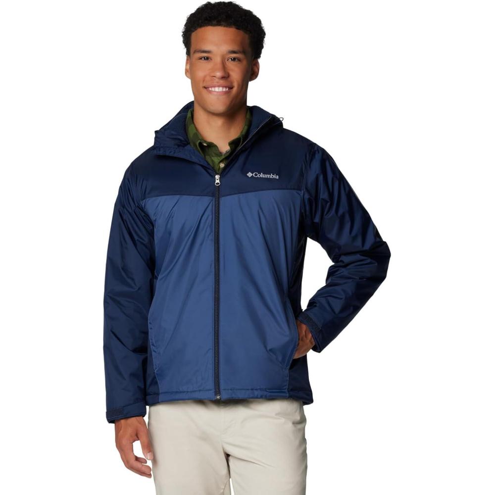 imageColumbia Mens Glennaker II Sherpa Lined JacketCollegiate NavyDark Mountain