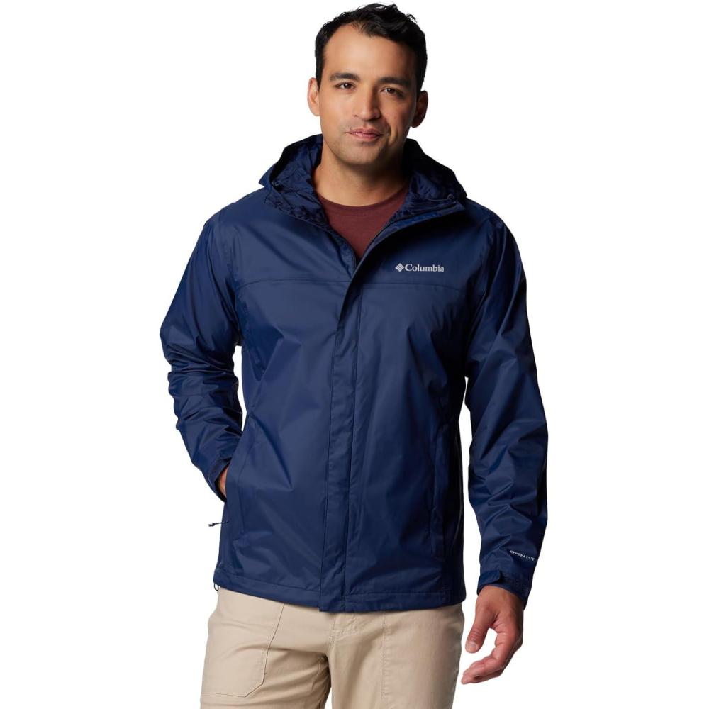 imageColumbia Mens Watertight II Rain Jacket2024 Collegiate Navy