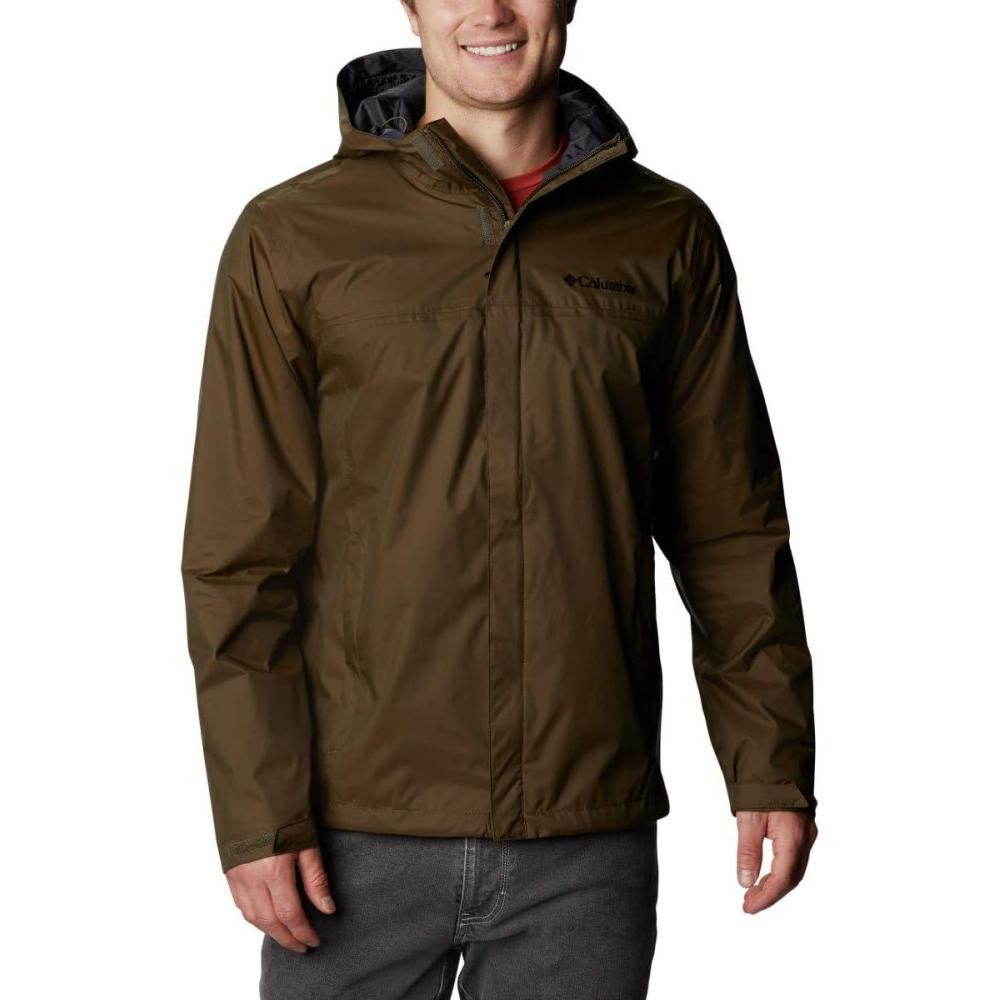 imageColumbia Mens Watertight II Rain JacketOlive GreenShark
