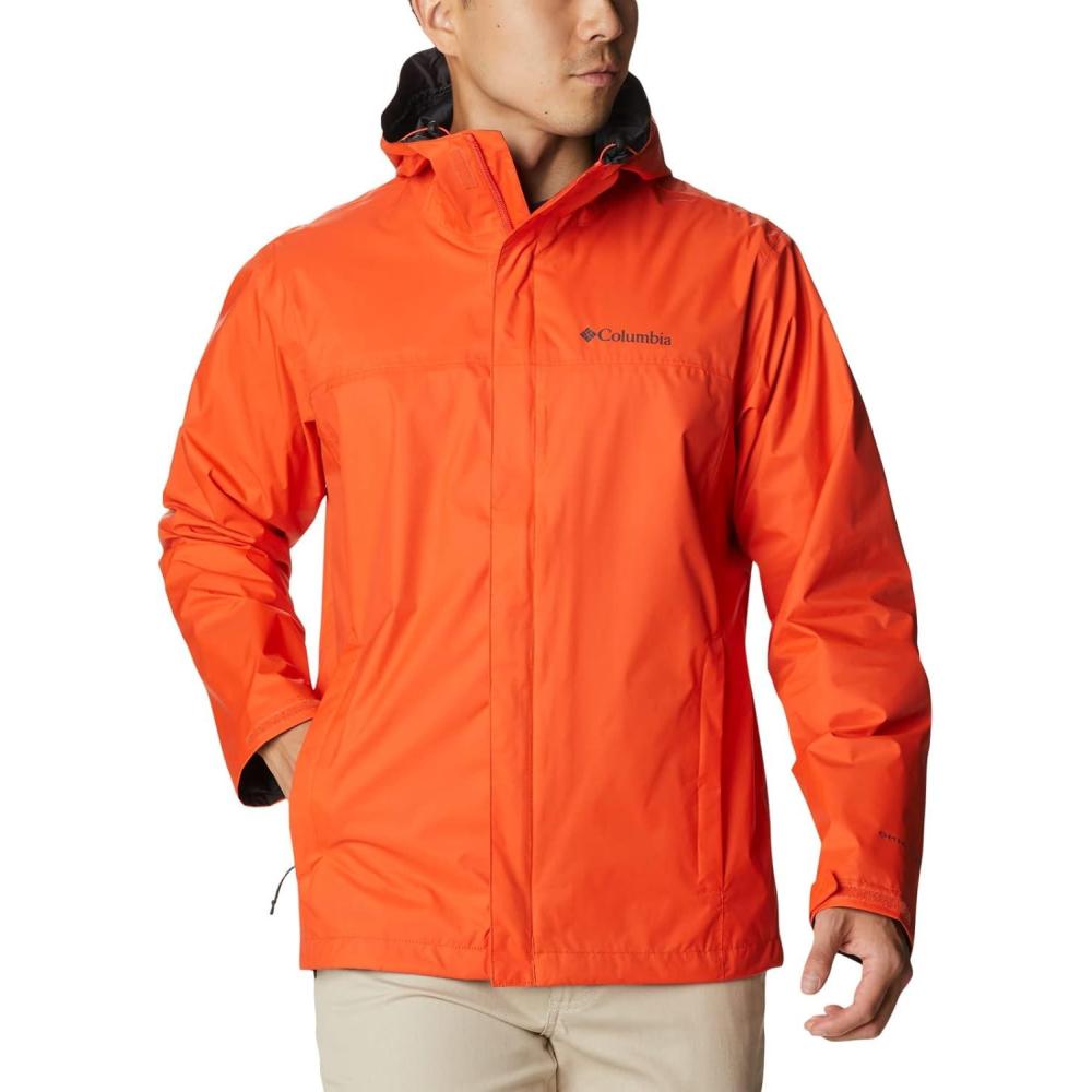 imageColumbia Mens Watertight II Rain JacketRed Quartz