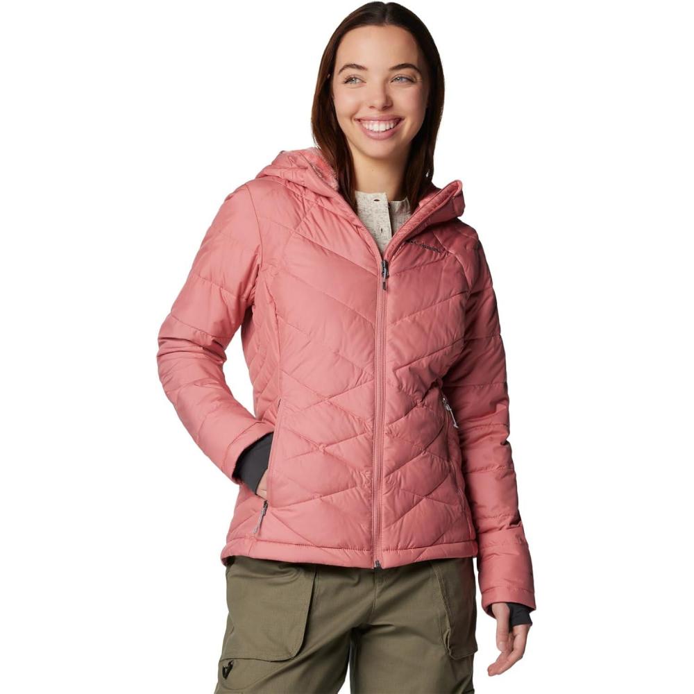 imageColumbia Womens Heavenly Hooded JacketPink Agave