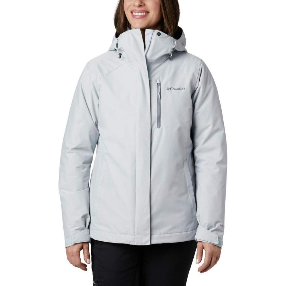 imageColumbia Womens Whirlibird IV Interchange Winter Jacket Waterproof ampamp BreathableCirrus Grey Crossdye