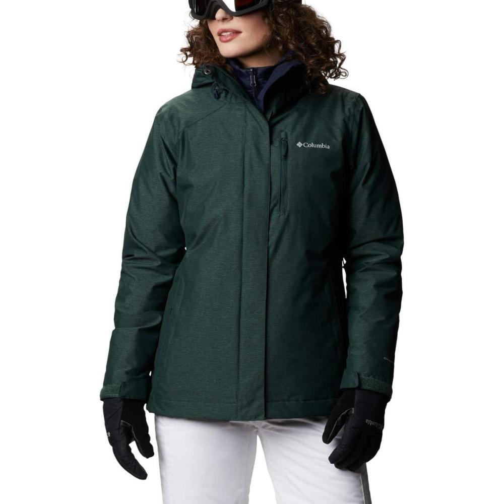 imageColumbia Womens Whirlibird IV Interchange Winter Jacket Waterproof ampamp BreathableSpruce Cross Dye