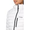 imageColumbia Womens Arctic Crest Down Hooded JacketWhite