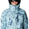 imageColumbia Womens Whirlibird IV Interchange Winter Jacket Waterproof ampamp BreathableAqua Haze Flurries Print
