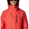 imageColumbia Womens Whirlibird IV Interchange Winter Jacket Waterproof ampamp BreathableBold Orange Crossdye
