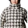 imageColumbia Womens Whirlibird IV Interchange Winter Jacket Waterproof ampamp BreathableChalk Houndstooth Print