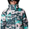 imageColumbia Womens Whirlibird IV Interchange Winter Jacket Waterproof ampamp BreathableDusty Pink Geoglacial Print