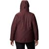 imageColumbia Womens Whirlibird IV Interchange Winter Jacket Waterproof ampamp BreathableMalbec Cross Dye