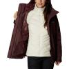 imageColumbia Womens Whirlibird IV Interchange Winter Jacket Waterproof ampamp BreathableMalbec Crossdye